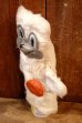 画像5: ct-260325-01 Teddy Snow Crop / 1950's Hand Puppet (5)