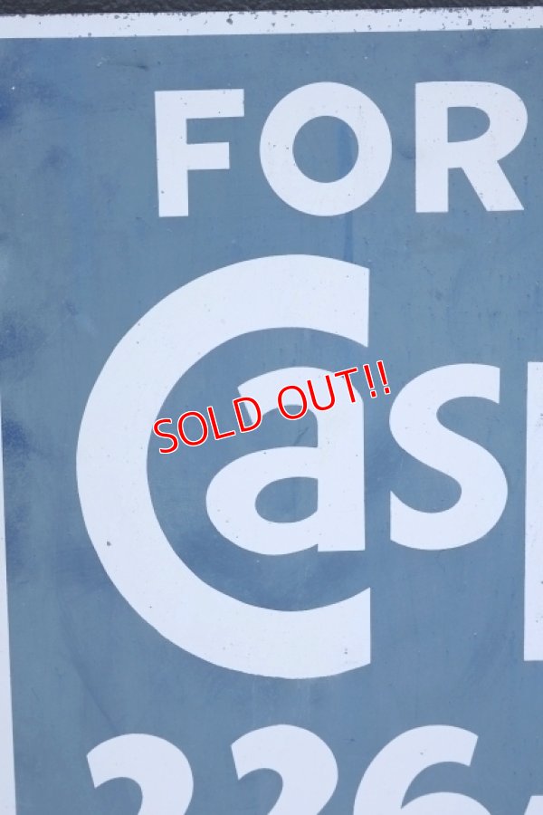 画像2: dp-260424-09 Casparian Realty "FOR SALE "Metal Sign