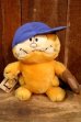 画像1: ct-260325-19 Garfield / DAKIN 1980's Plush Doll "Baseball Hero" (1)