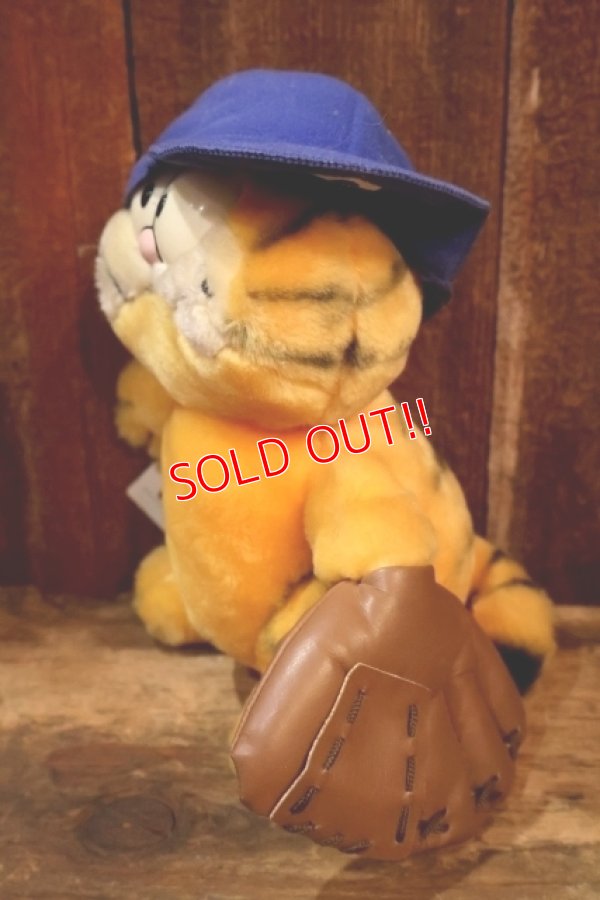 画像4: ct-260325-19 Garfield / DAKIN 1980's Plush Doll "Baseball Hero"