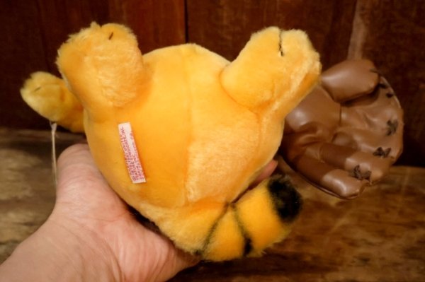 画像7: ct-260325-19 Garfield / DAKIN 1980's Plush Doll "Baseball Hero"