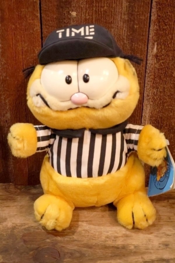 画像1: ct-260325-20 Garfield / DAKIN 1980's Plush Doll "Time Out"