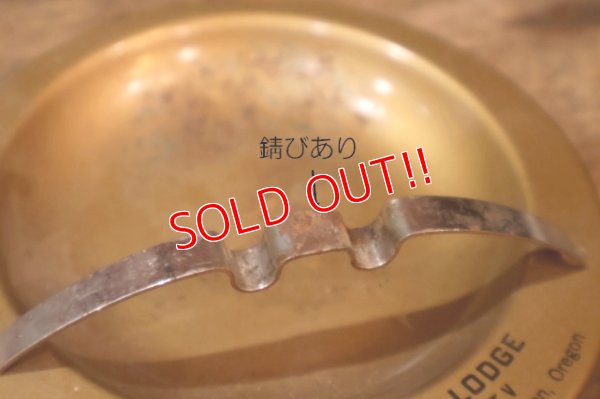 画像4: dp-260204-60 1950's Metal Ashtray "BLUE MOUNTAIN LODGE"