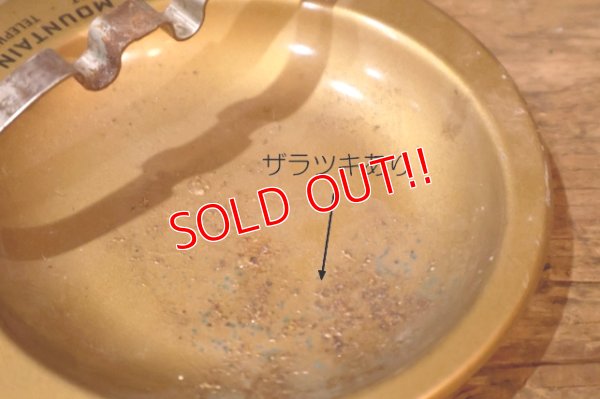 画像5: dp-260204-60 1950's Metal Ashtray "BLUE MOUNTAIN LODGE"