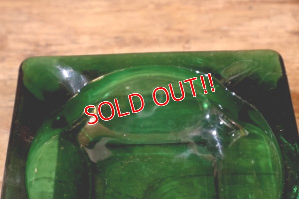 画像3: dp-260204-60 Anchor Hocking Forest Green 1950's-1960's Glass Ashtray