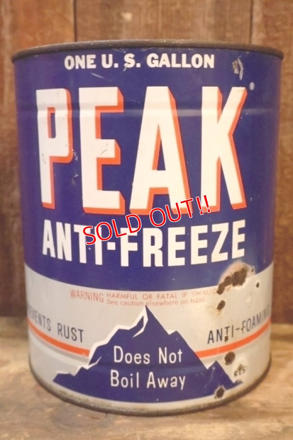 画像1: dp-251008-70 PEAK ANTI-RUST AND SUMMER COOLANT 1 U.S. GALLON CAN