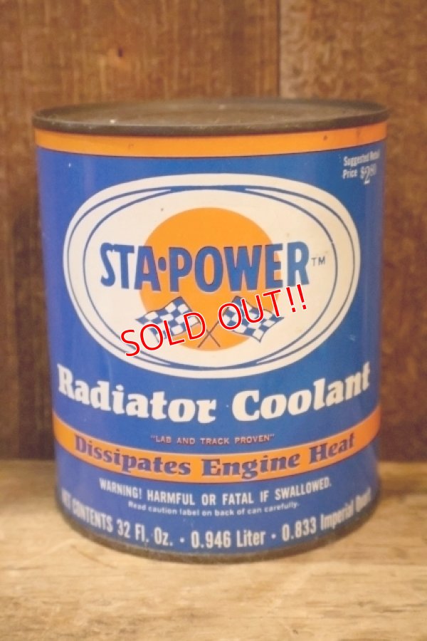画像1: dp-260204-118 STA-POWER Radiator Coolant 32 FL.OZ. CAN