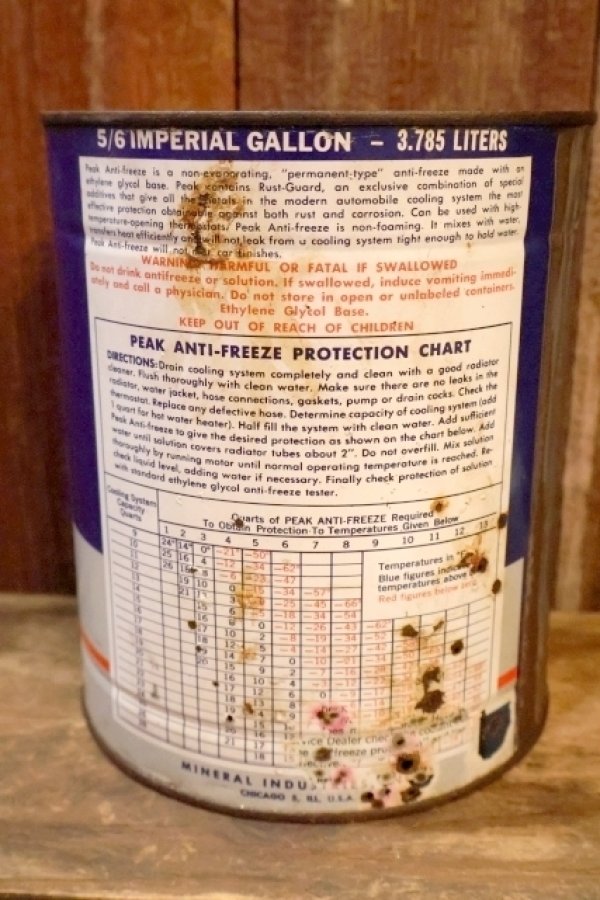画像2: dp-251008-70 PEAK ANTI-RUST AND SUMMER COOLANT 1 U.S. GALLON CAN