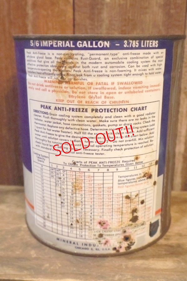 画像2: dp-251008-70 PEAK ANTI-RUST AND SUMMER COOLANT 1 U.S. GALLON CAN