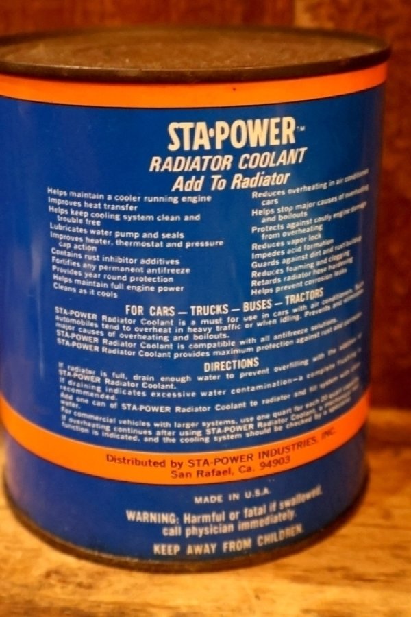 画像3: dp-260204-118 STA-POWER Radiator Coolant 32 FL.OZ. CAN