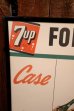 画像2: dp-260204-09 7 Up 1950's Store Display Cardboard Sign (2)