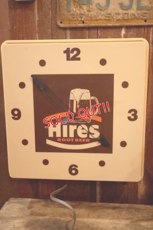 画像1: dp-260204-18 Hires ROOT BEER 1960's Wall Clock