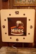 画像1: dp-260204-18 Hires ROOT BEER 1960's Wall Clock (1)