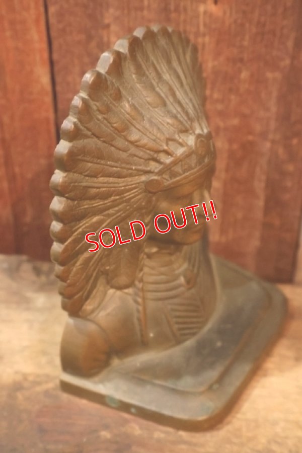 画像3: dp-260325-04 1930's-1940's Indian Iron Bookend