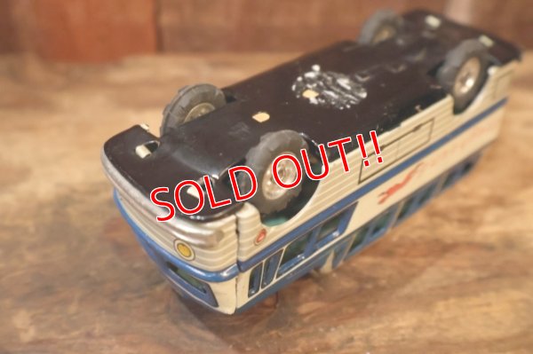 画像10: dp-260325-22 1950's-1960's Greyhound Bus Tin Toy