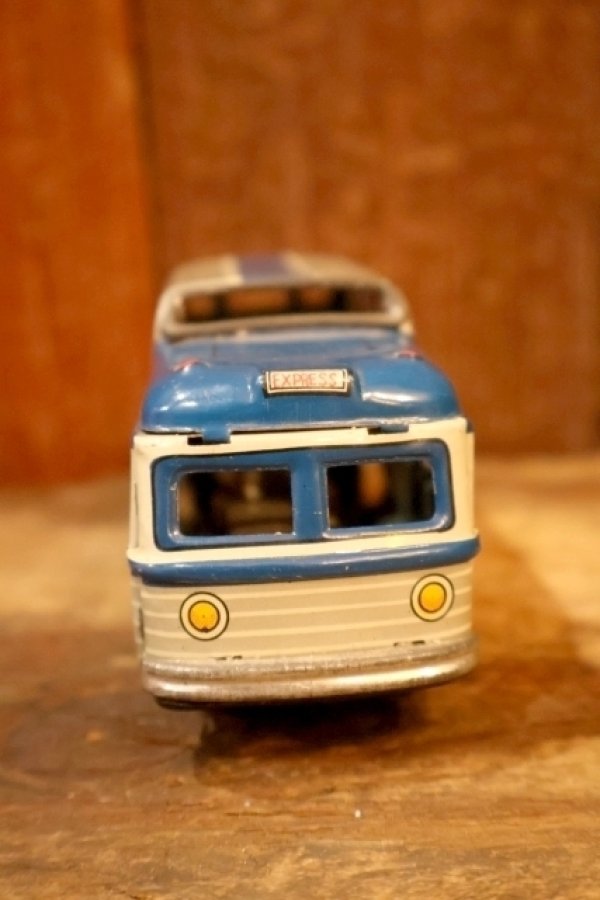 画像6: dp-260325-22 1950's-1960's Greyhound Bus Tin Toy