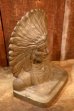 画像4: dp-260325-03 1930's-1940's Indian Iron Bookend (4)
