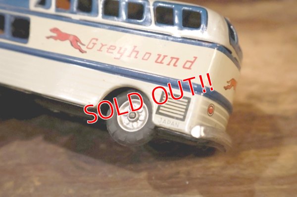 画像9: dp-260325-22 1950's-1960's Greyhound Bus Tin Toy