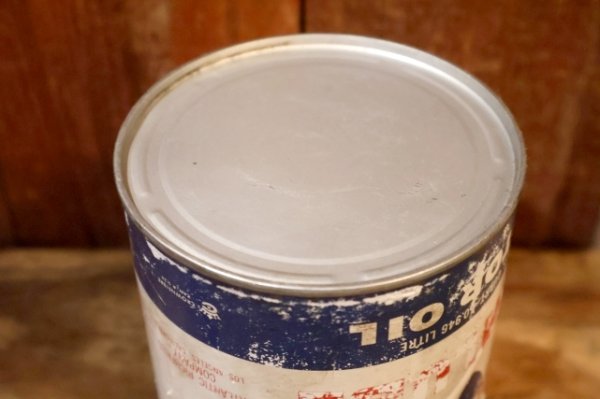 画像11: dp-260204-103 RICHFIELD 1960's ROCO MOTOR OIL ONE U.S. QUART CAN