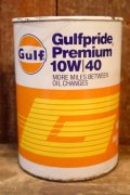 dp-230901-120 Gulf / Gulfpride Premium 10W 40 ONE U.S. QUART OIL CAN