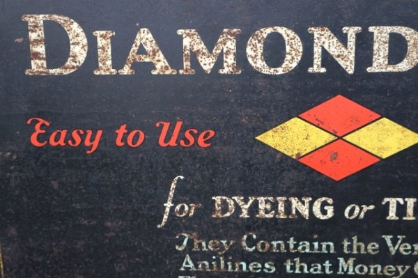 画像11: dp-260501-01 Wells & Richardson Company, Inc. 1920's DIAMOND DYES METAL CABINET