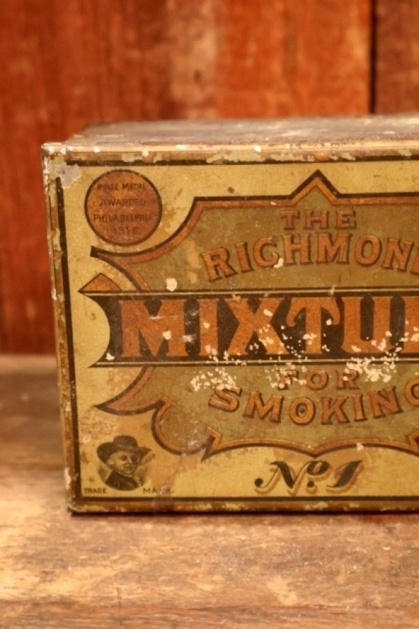 画像2: dp-260501-09 ALLEN & GINTER 1910's-1920's THE RICHMOND MIXTURE TOBACCO CAN