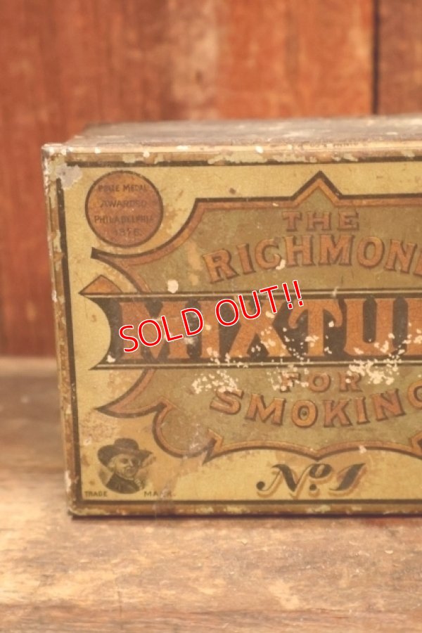 画像2: dp-260501-09 ALLEN & GINTER 1910's-1920's THE RICHMOND MIXTURE TOBACCO CAN