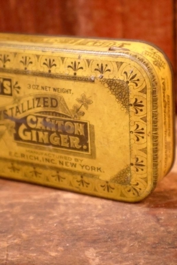 画像3: dp-260501-11 E.C. RICH, INC. 〜1920's RICH'S CANTON GINGER TIN CAN