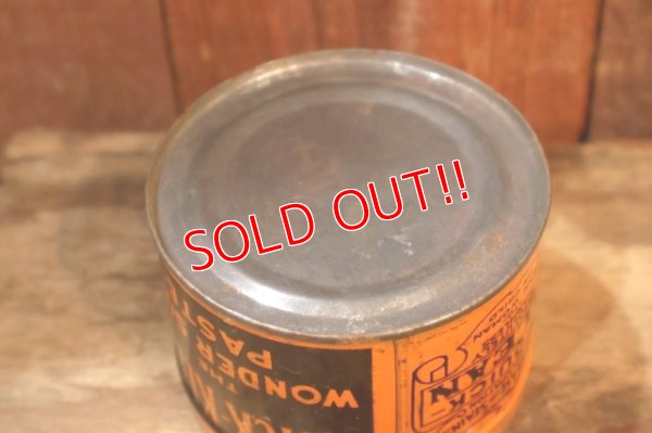 画像10: dp-260501-10 QUICK-KLEAN COMPANY 1940's THE WONDER SOAP PASTE TIN CAN