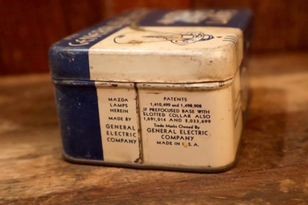 画像6: dp-260501-07 GENERAL ELECTRIC / 1930's-1940's MAZDA AUTO LAMP TIN BOX