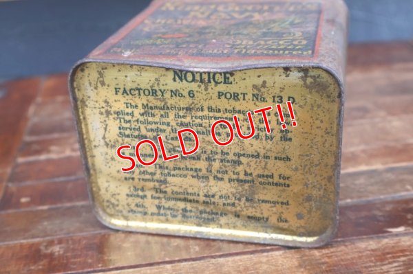 画像10: dp-260501-04 ROCK CITY TOBACCO 1940's King George's Navy CHEWING TOBACCO CAN