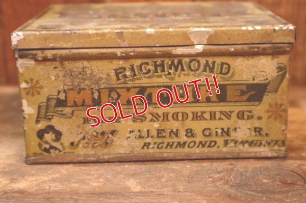 画像4: dp-260501-09 ALLEN & GINTER 1910's-1920's THE RICHMOND MIXTURE TOBACCO CAN