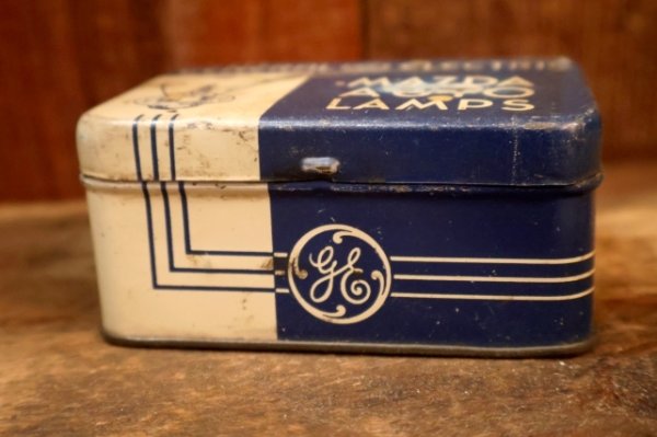 画像4: dp-260501-07 GENERAL ELECTRIC / 1930's-1940's MAZDA AUTO LAMP TIN BOX