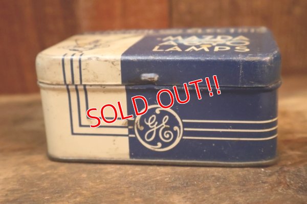 画像4: dp-260501-07 GENERAL ELECTRIC / 1930's-1940's MAZDA AUTO LAMP TIN BOX