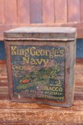 dp-260501-04 ROCK CITY TOBACCO 1940's King George's Navy CHEWING TOBACCO CAN