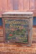 画像1: dp-260501-04 ROCK CITY TOBACCO 1940's King George's Navy CHEWING TOBACCO CAN (1)