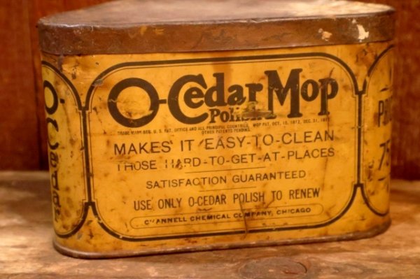 画像4: dp-260501-02 CHANNELL CHEMICAL COMPANY 1920's O-Cedar Polish Mop CAN