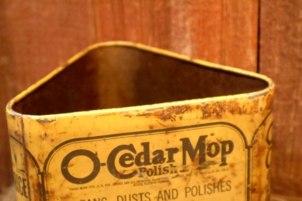 画像9: dp-260501-02 CHANNELL CHEMICAL COMPANY 1920's O-Cedar Polish Mop CAN