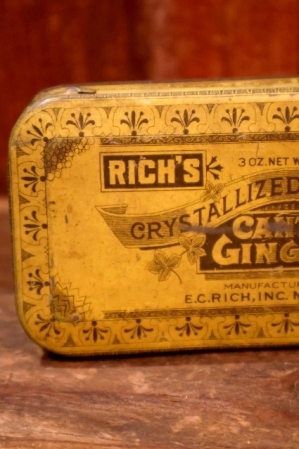 画像2: dp-260501-11 E.C. RICH, INC. 〜1920's RICH'S CANTON GINGER TIN CAN