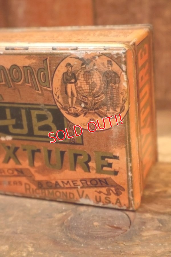 画像3: dp-260501-08 CAMERON & CAMERON 1910's-1920's Richmond CLUB MIXTURE TOBACCO CAN