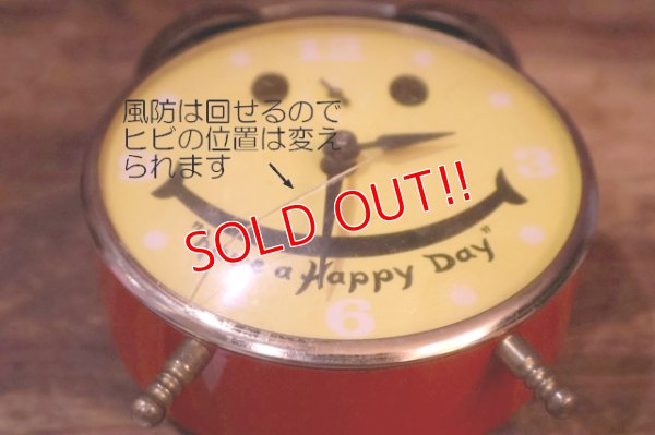 画像9: dp-260501-02 ROBERT SHAW CONTROLS COMPANY 1970's "Have a Nice Day" Alarm Clock