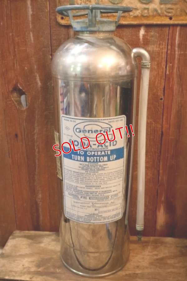 画像1: dp-260106-01 General SODA-ACID 1970's FIRE EXTINGUISHER