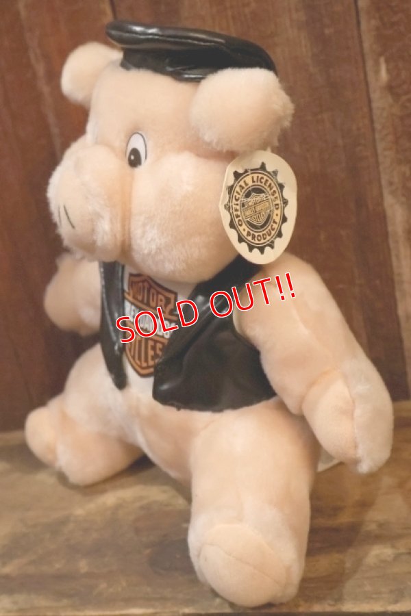 画像4: ct-260325-23 HARLEY-DAVIDSON / Play By Play 1990's Pig Biker Hog Plush Doll
