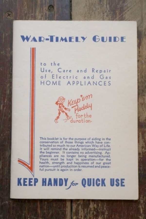 画像1: ct-260401-03 Reddy Kilowatt / 1940' WAR-TIMELY GUIDE