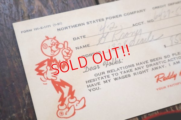 画像2: ct-260401-03 Reddy Kilowatt / 1950' Invoice