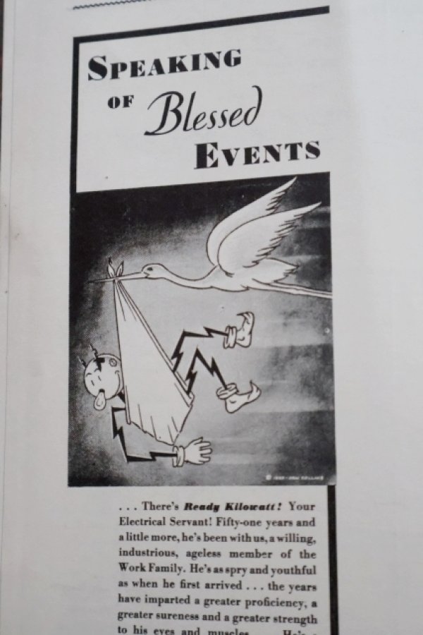 画像5: ct-260401-03 Reddy Kilowatt / 1930's OHIO EDISON MAGAZINE