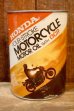 画像1: dp-260204-83 HONDA FOUR-STROKE MOTORCYCLE ONE U.S. QUART OIL CAN (1)