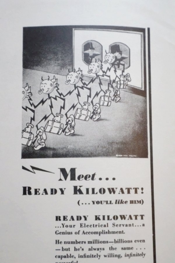 画像4: ct-260401-03 Reddy Kilowatt / 1930's OHIO EDISON MAGAZINE