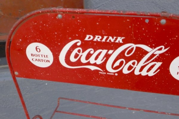 画像2: dp-260325-15 【※店頭ピックのみ】Coca-Cola 1950's-1960's Carton Display Wire Rack