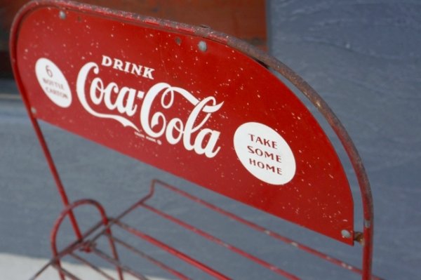 画像3: dp-260325-15 【※店頭ピックのみ】Coca-Cola 1950's-1960's Carton Display Wire Rack
